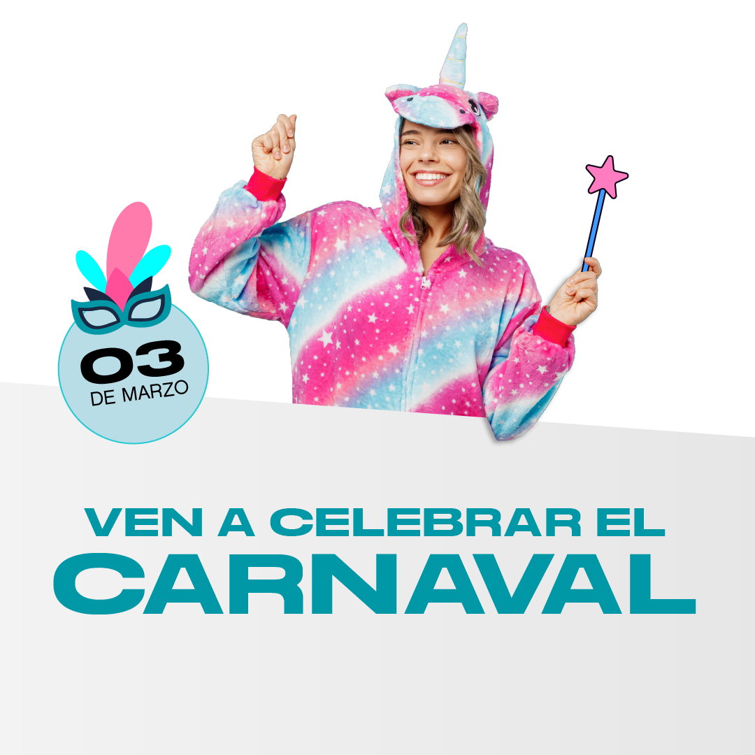 Chica disfrazada de carnaval